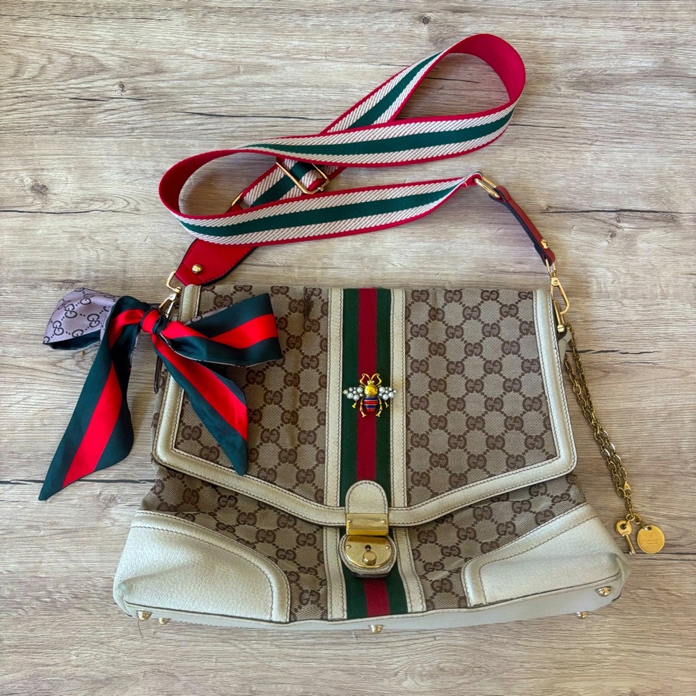 Gucci Treasure Flap Handbag